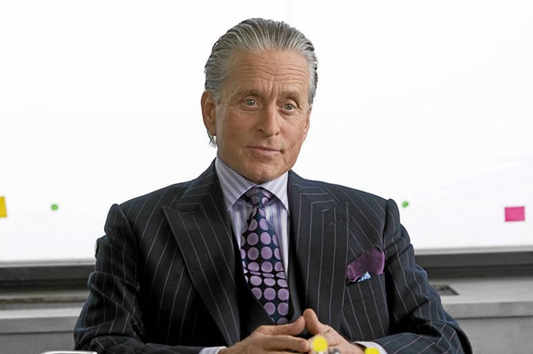 Wall Street Style - Featuring The Iconic Gordon Gekko: pinstripes